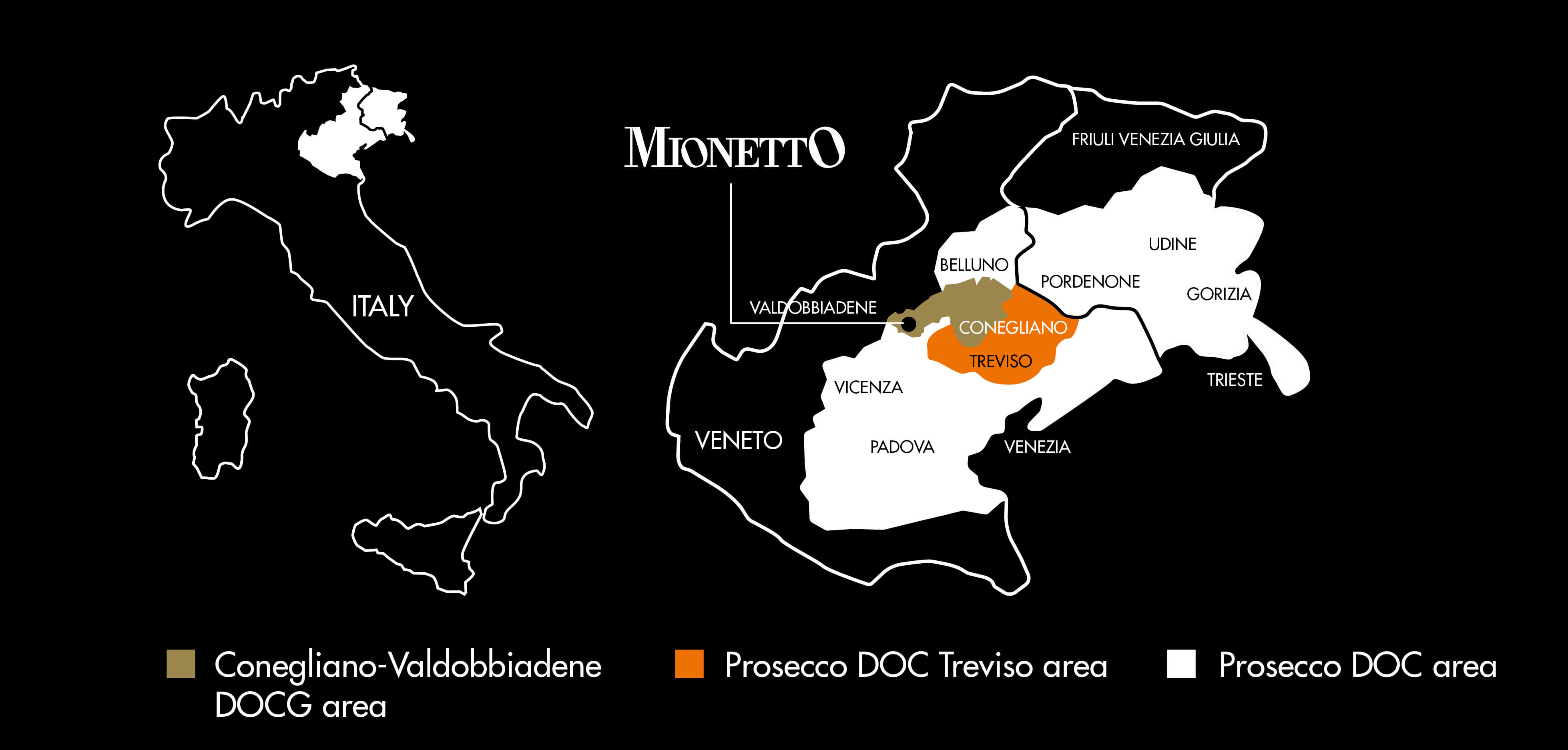 Mionetto od ponad wieku jest na terenie Prosecco
